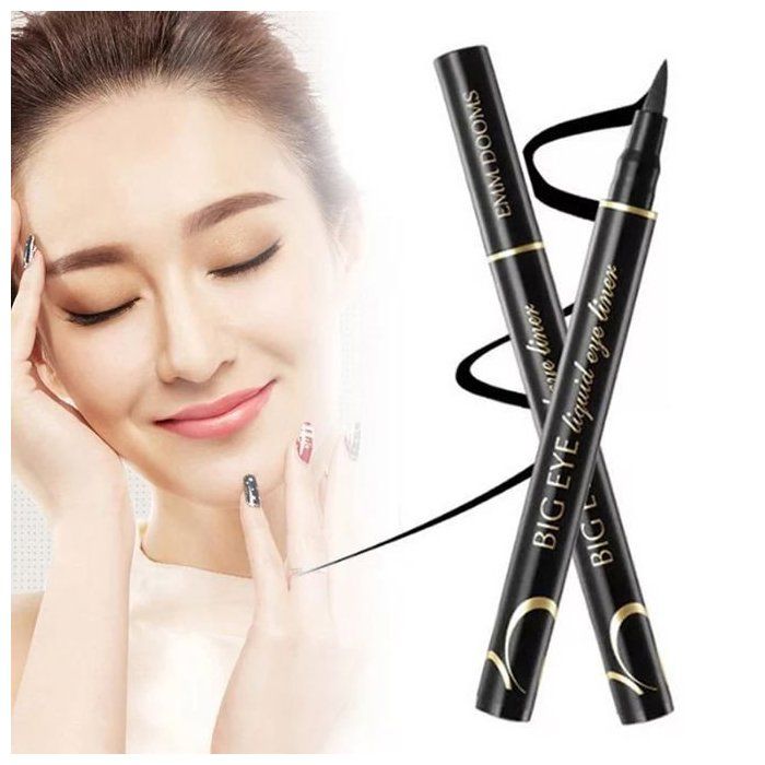 Eyeliner Liquide Waterproof - GENERIC - Précision Pro - Noir Intense - Longue Tenue - Résiste à l'Eau