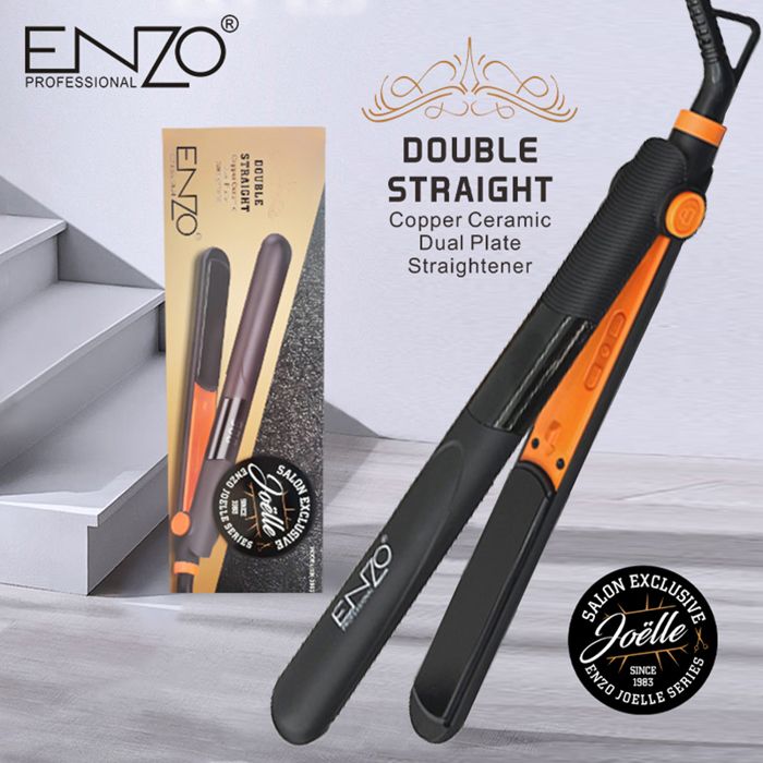 Fer à lisser électrique en céramique ENZO, meilleur vendeur Hair Pro Nano Salon, chauffage rapide, pour cheveux plats