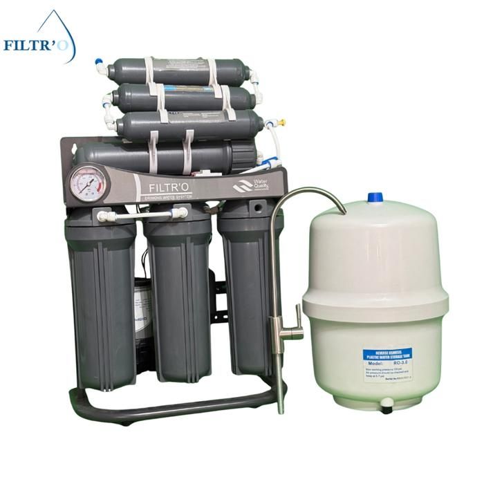 OSMOSEUR DOMESTIUQUE FILTR'O  7 ETAPES 75 GPD Gris