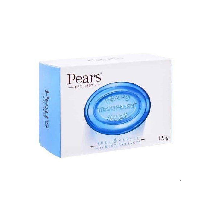 Pears Savon à la Glycérine et Menthe Nettoyant Rafraîchissant - 125g