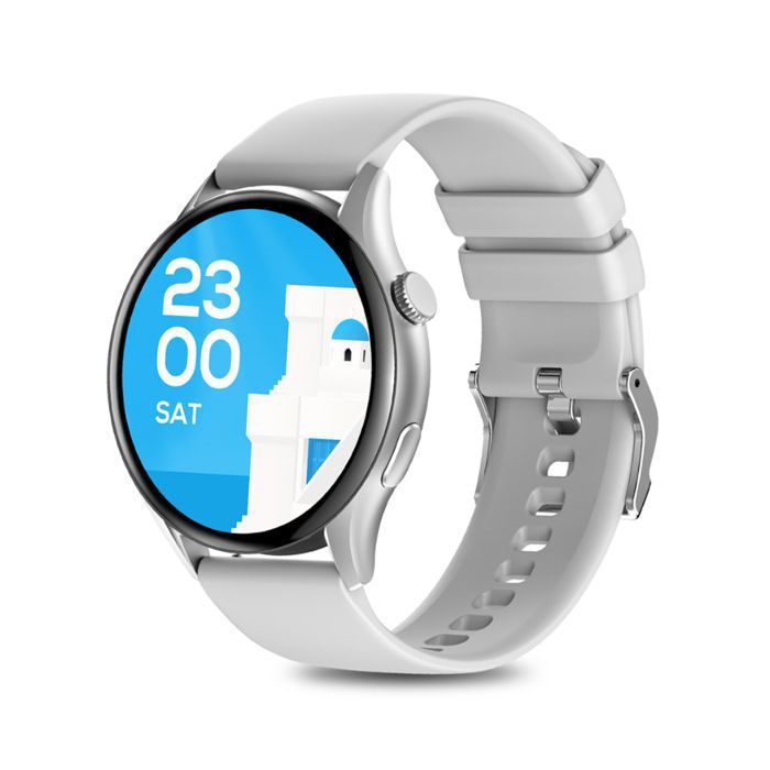 Montre connectée Morein Nova 1, écran AMOLED haute résolution de 1,43 pouce, cadre en alliage, cadran incurvé sans lunette