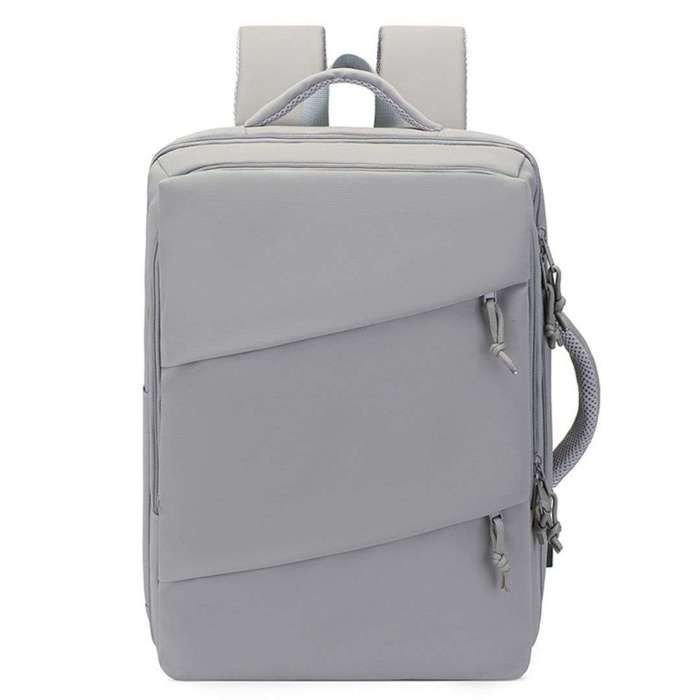 Sac à dos multifonctionnel ,supporte pc ,tablette ,parfait ,pratique ,tendance -gris.