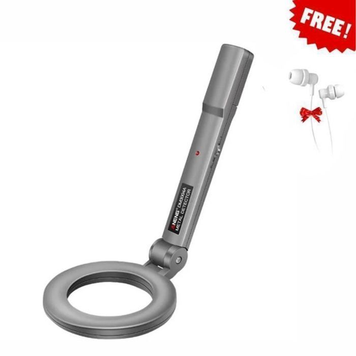 Détecteur de Métaux Portable DM3004A – Haute Précision, Sensibilité Réglable, Léger et Efficace + ECOUTEUR GRATUIT
