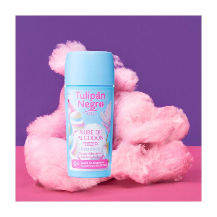 tulipan negra Deodorant Tulipan Negro Deo Stick Nube de Algodón 60 ml pour femme Sans parabeen Sans aluminium