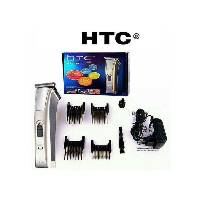 Htc Tondeuse Professionnelle AT-128 pour Cheveux et Barbe - Rechargeable et Puissante