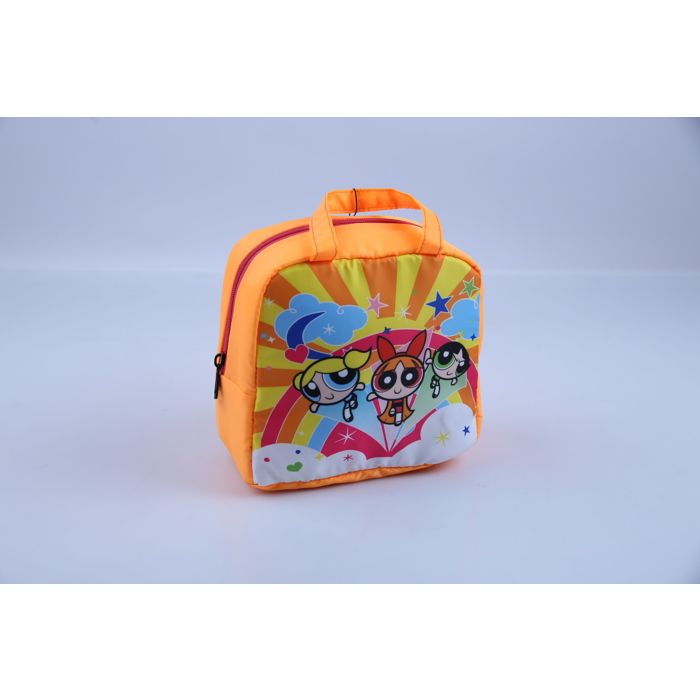Sac à goûter carré - GENERIC - The Powerpuff Girls - Orange - Fille - Toile