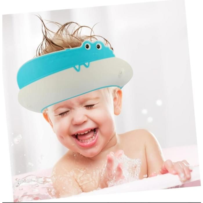 Visière Casquette De Douche Bain Ajustable en silicone