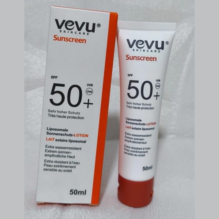 Lait Solaire - VEVU - Extrême - SPF50 - Technologie Liposome - Résistant à l'Eau