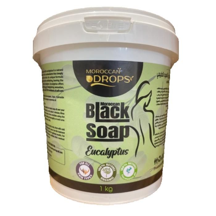 Savon Beldi Traditionnel à l’Eucalyptus – 1kg – 100 % Naturel