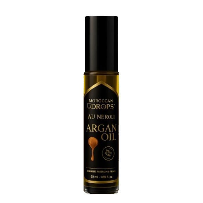 Huile d’Argan 100 % Pure au Néroli – Anti-Âge – Visage, Corps & Cheveux – 50ml