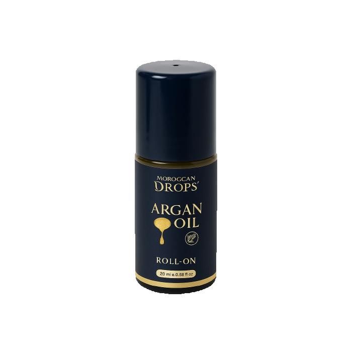 Huile d’Argan Cosmétique – Visage, Corps & Cheveux – Roll-On 20 ml