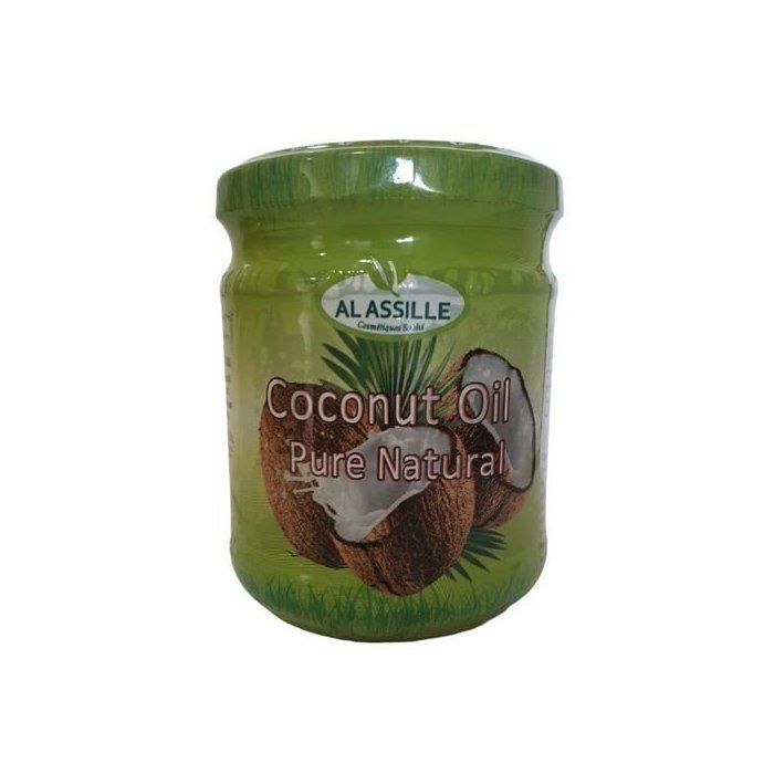 Al Assille Huile De Noix De Coco Pur / Coconut Oil, 200ml