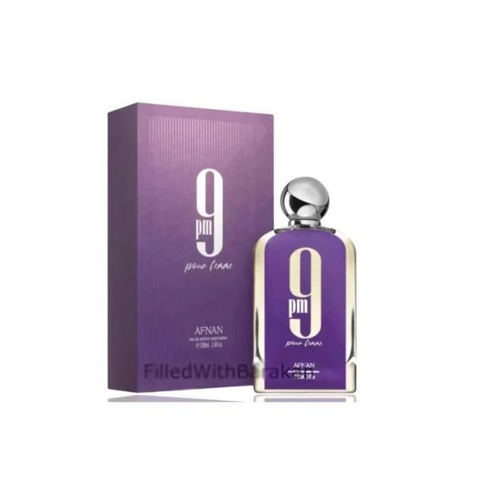 Parfum - Afnan 9PM - Eau de Parfum 100ml - Notes boisées - Notes florales - Pour femme