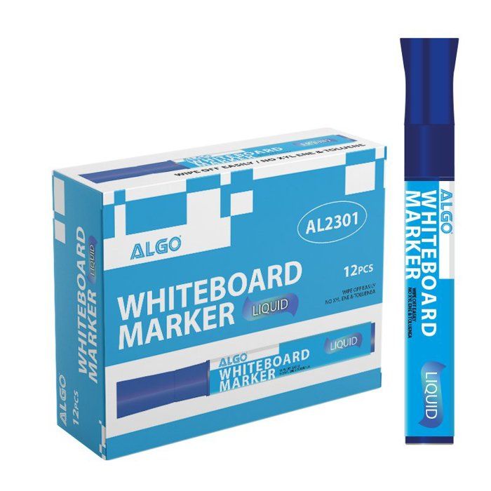 MARQUEUR TABLEAU ENCRE LIQUIDE ALGO - Bleu