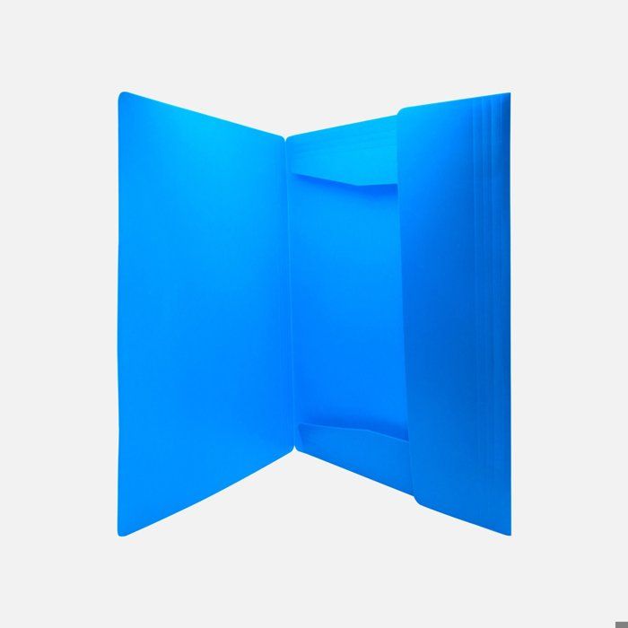 CHEMISE A RABAT EN ELASTIQUE - Bleu