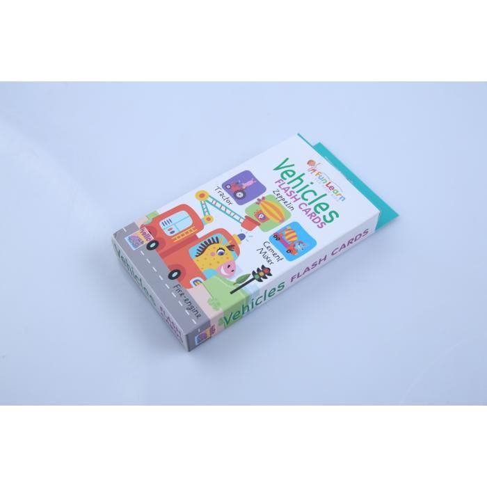 Vehicles – Cartes éducatives