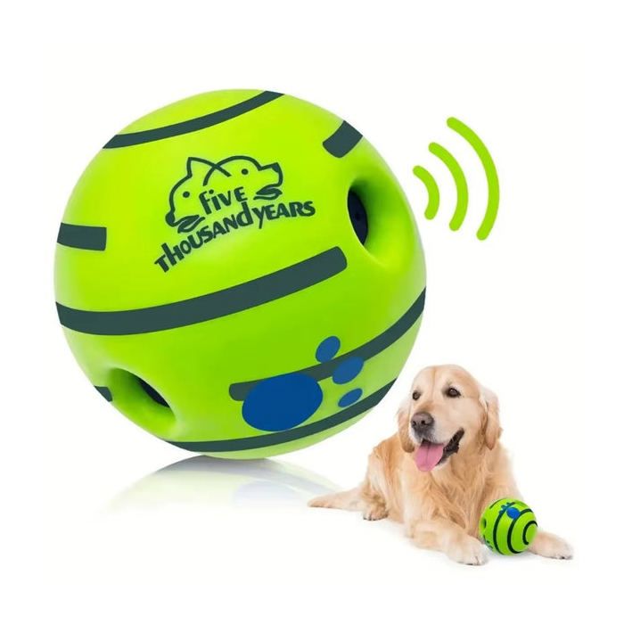Jouet pour chien balle interactive – Bruits amusants sans piles