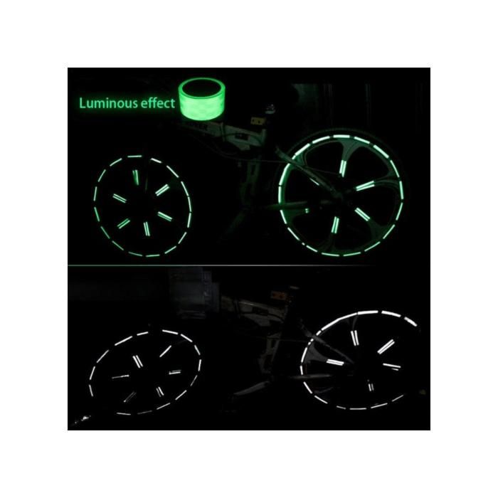 Autocollants réfléchissants étanches pour casque de moto – Durables et lumineux