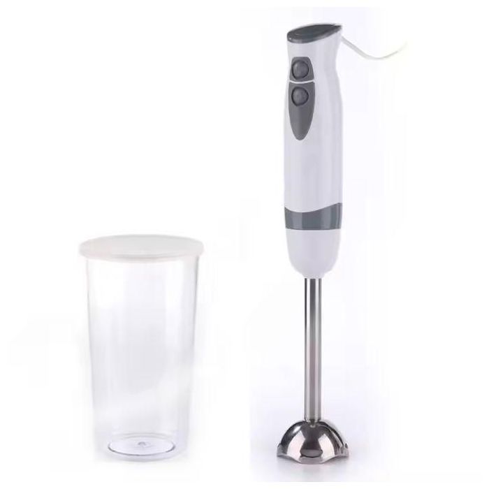 Mixeur électrique 300W Inox 2 vitesse avec bol 600 ml