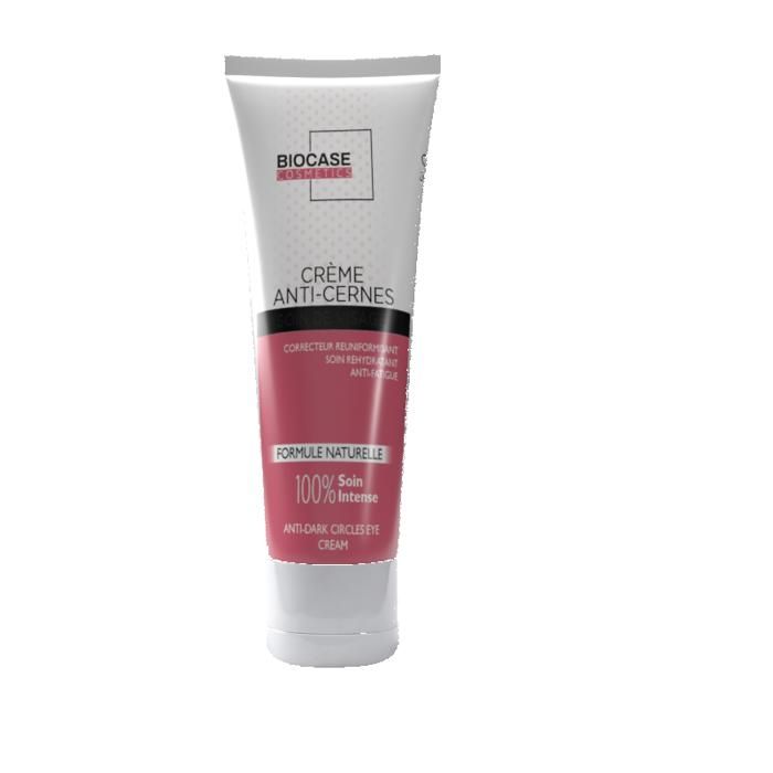 Crème Anti-Cernes - Biocase Cosmetics - 30ml - Hypoallergénique - Tous types de peau
