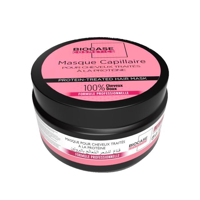 Biocase Cosmetics-MASQUE CAPILLAIRE - CHEVEUX TRAITES A LA PROTEINE