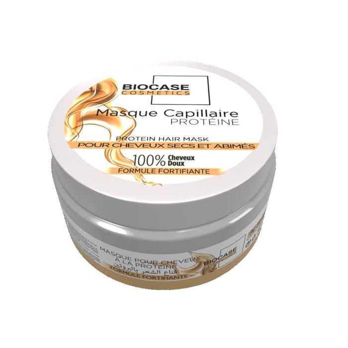 Biocase Cosmetics-MASQUE CAPILLAIRE - PROTEINE DE SOIE