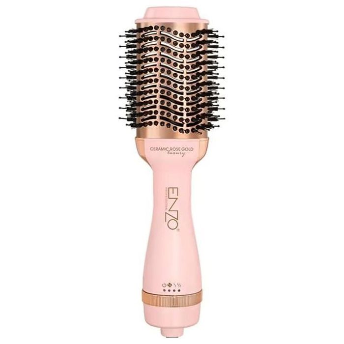 Enzo Brosse Sèche-cheveux One-Step, Brosse à air chaud et sèche-cheveux 2 en 1, Brosse soufflante professionnelle électrique cheveux