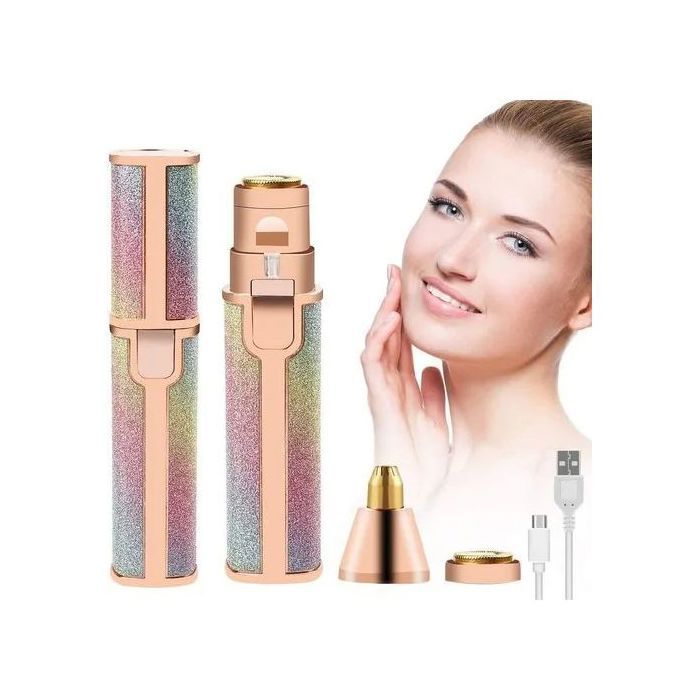 Épilateur 2-en-1 - GENERIC - Rechargeable - Indolore - Précis - Visage & Sourcils