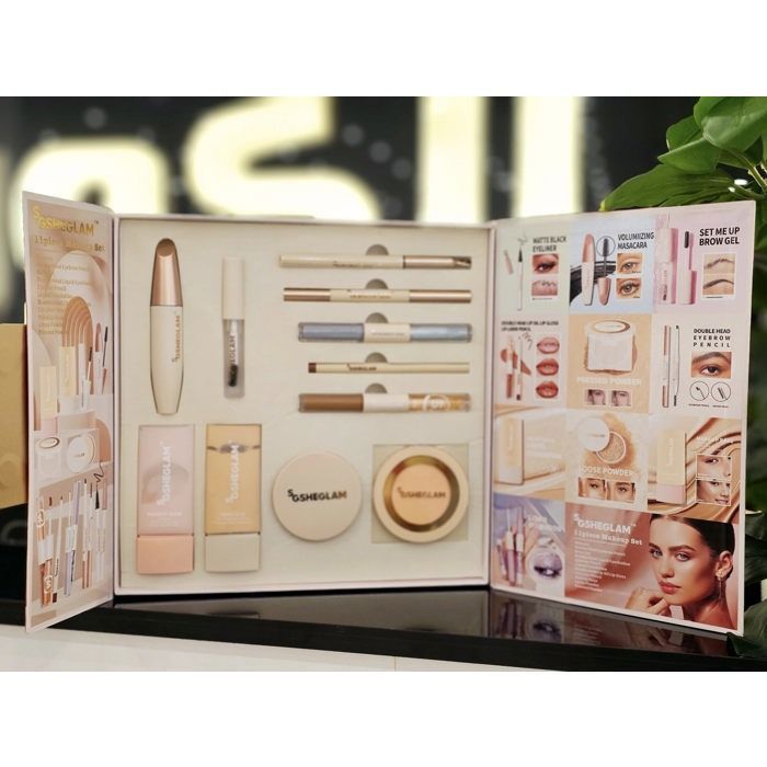 Coffret Maquillage SHEGLAM – Set Complet 11 Pièces pour un Look Parfait