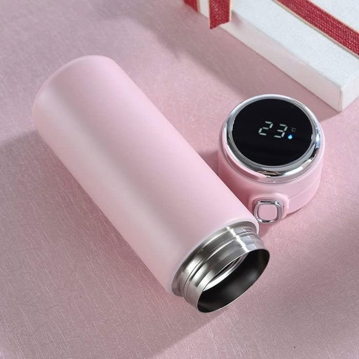 Bouteille thermos avec écran LED, température en temps réel, couleur aléatoir
