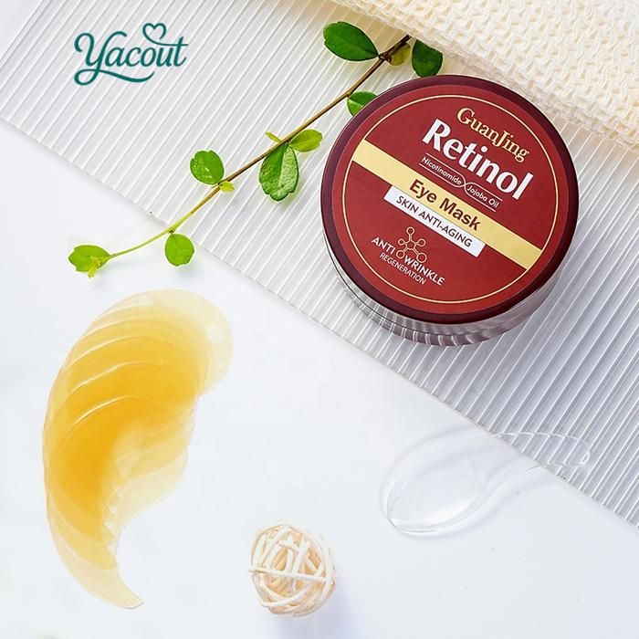 Patchs yeux au rétinol Guanjing — Lifte, Raffermit & Décongestionne 60 pcs