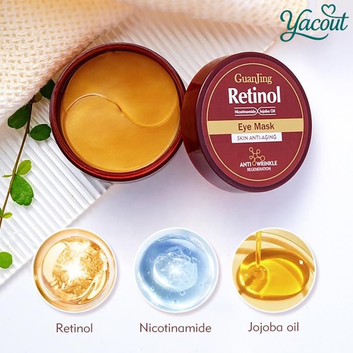 Masque Yeux au Rétinol Guanjing 60 pcs — Cernes & Poches