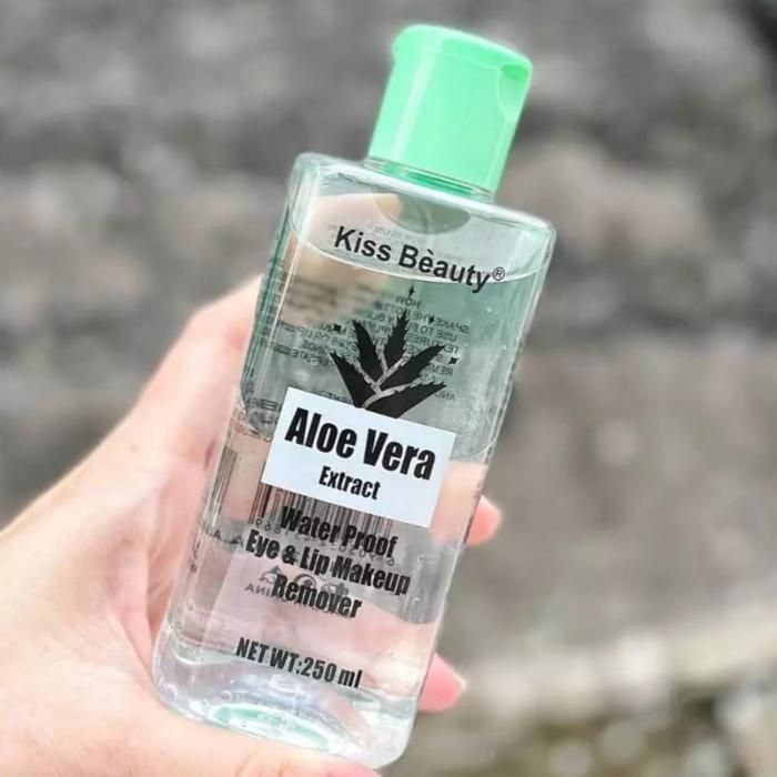 Démaquillant - KISS BEAUTY - Waterproof - Aloe Vera - Hypoallergénique - Peaux Sensibles