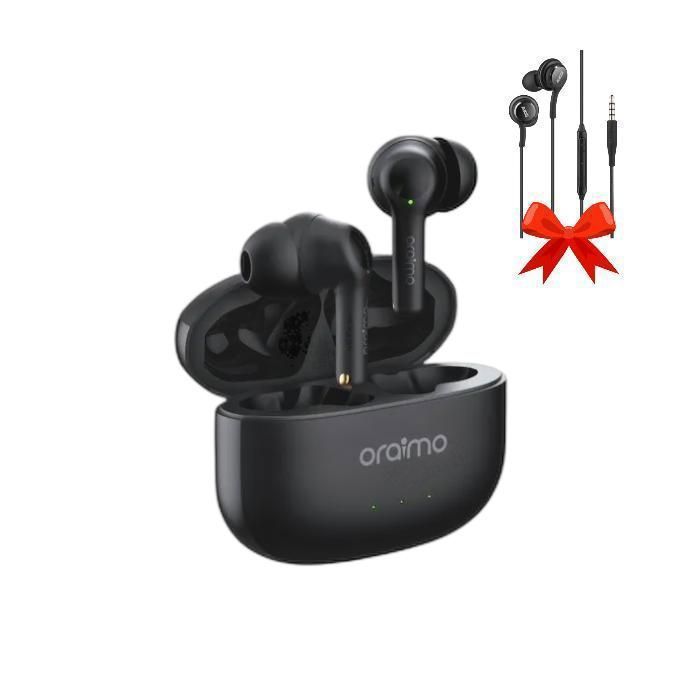 oraimo FreePods 3C Écouteurs sans fil Bluetooth 5,3 ENC 4 mic ipx5 Music time:8 hrs + écouteurs AKG