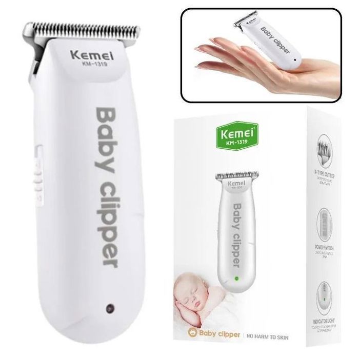 Kemei tondeuse a cheveux pour bebe professionnel Rechargeable avec 3 peignes de limite KM-1319
