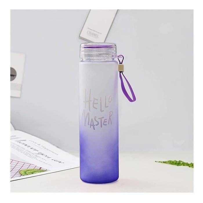 Bouteille d'eau - AYA HOME - 800ml - Sans BPA - Étanche - Violet