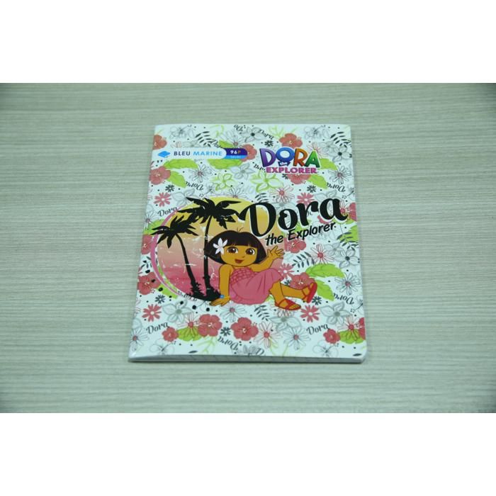 Cahier piqué - BLEU MARINE - 96 pages - 17 x 22 cm - 60 g - Multicolore