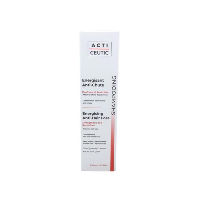 Shampooing Anti-Chute - Acticeutic - 200ml - Renforce la fibre capillaire - Réduit la perte de cheveux