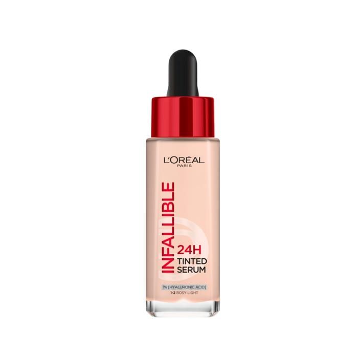L'Oreal Paris Infallible 24H Tinted Serum 30ml 1-2 Rosy light