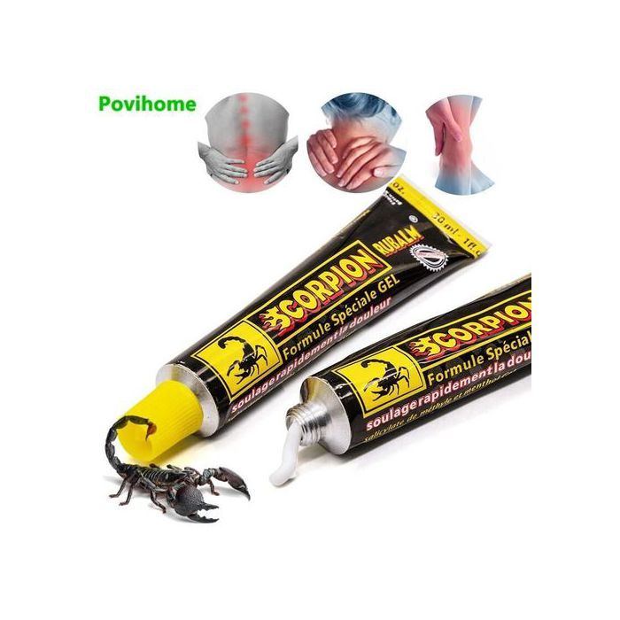 Gel Anti Douleur Musculaire - Scorpion - 30 ml - Mentholé - Sans Conservateur