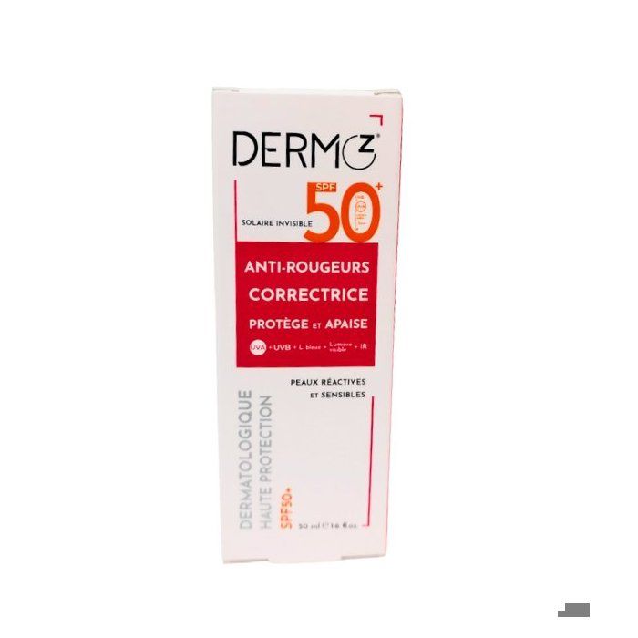 Dermoz Ecran Invisible Anti-Rougeurs Correctrice Spf50 50ml