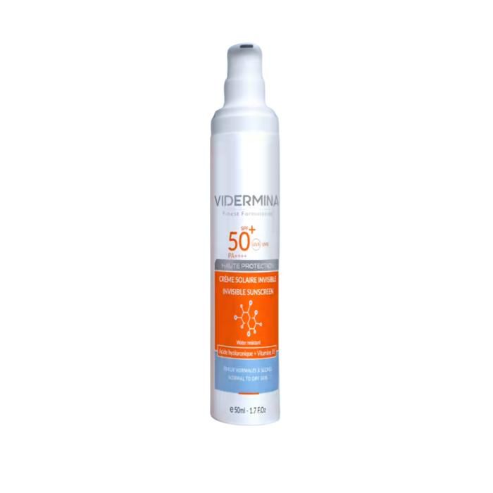 Vidermina Ecran Solaire Invisible Spf50+ 50ml
