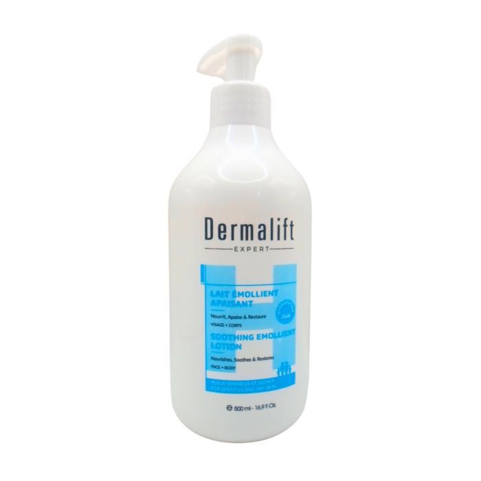 Dermalift Lait Corporel Emollient Apaisant 500ml