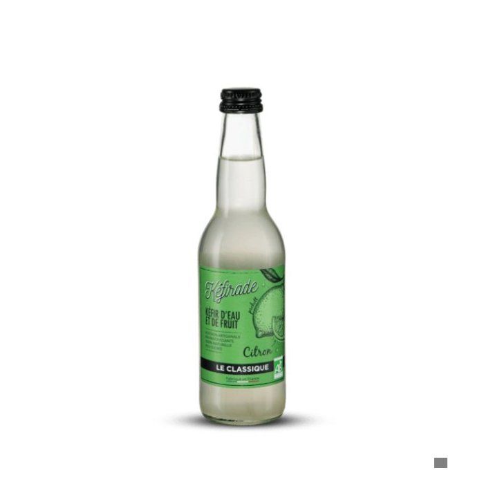 KEFIRADE KEFIR D'EAU ET FRUIT CITRON 330ML