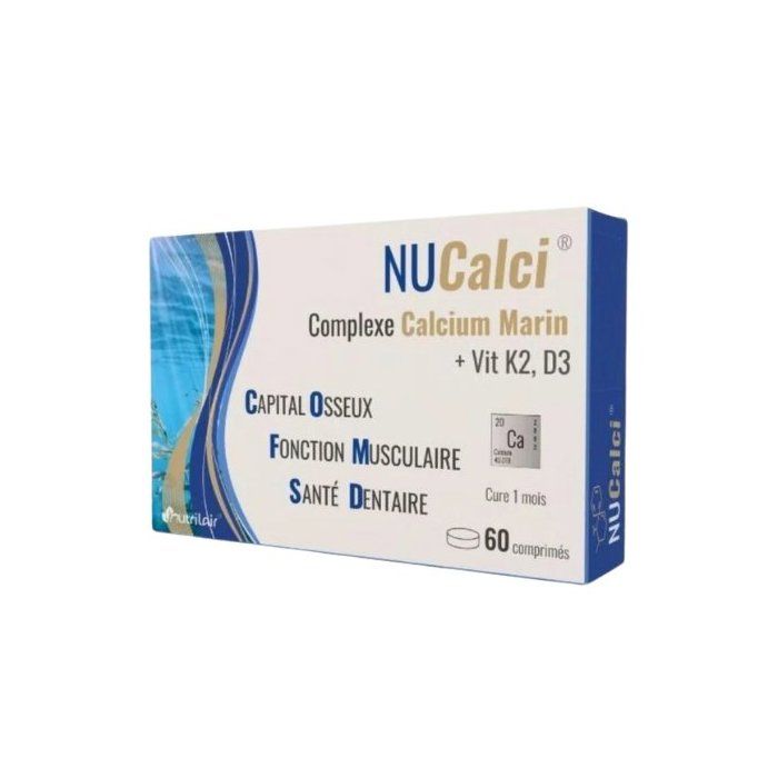 Nucalci Complexe Calcium Marin 60 Comprimes