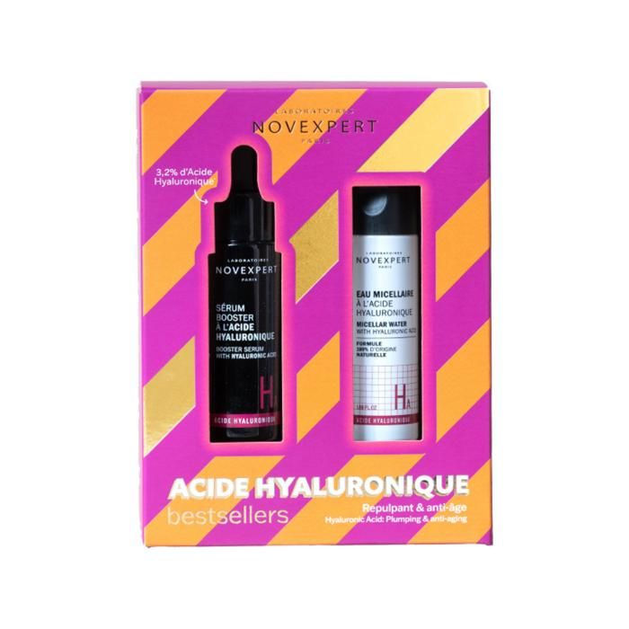 Novexpert Duo Booster AHA Serum Booster AHA+Eau Micellaire AHA