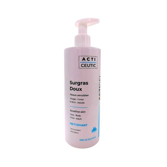 Acti Ceutic Gel Surgras Doux Peaux Sensibles 400ml