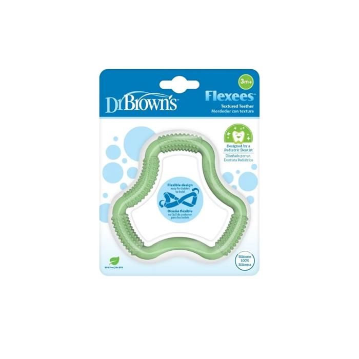 Dr brown's Anneau Flexes Vert +3m