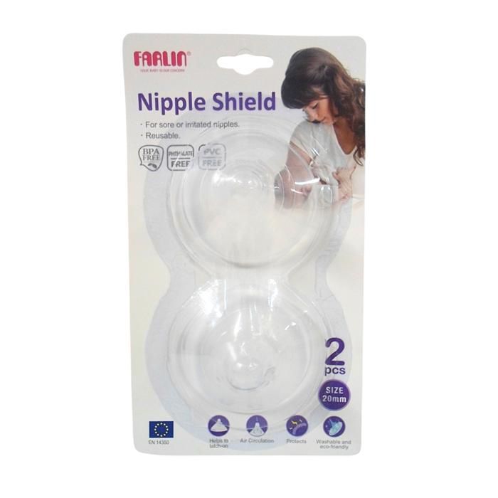 Farlin Bout de Sein En Silicone 2 Pieces