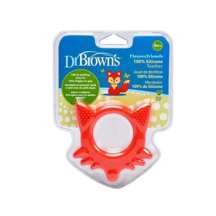 Dr Brown's Anneau de Dentition Renard +3m
